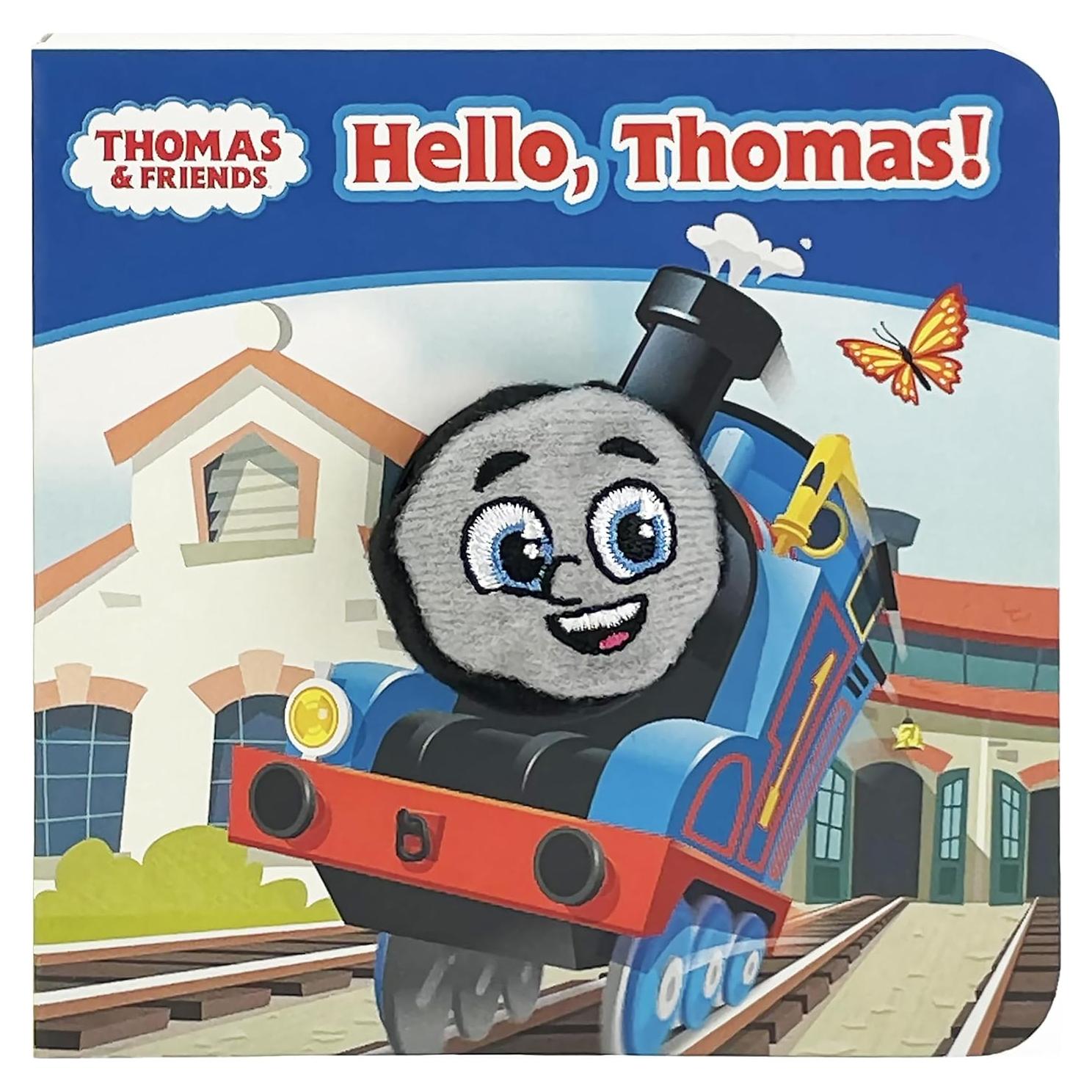 Hello, Thomas! Thomas the Tank Engine Children's Finger Puppet Board Book, Ages 1-4 (Thomas & Friends)