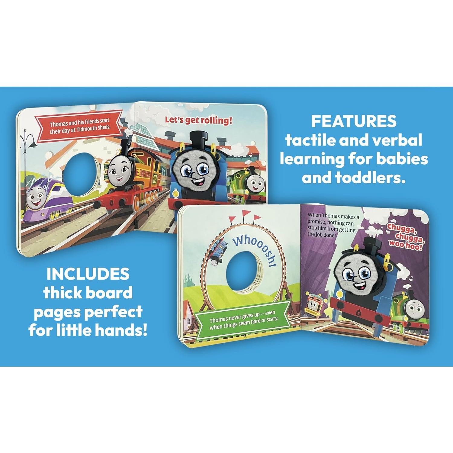 Hello, Thomas! Thomas the Tank Engine Children's Finger Puppet Board Book, Ages 1-4 (Thomas & Friends)