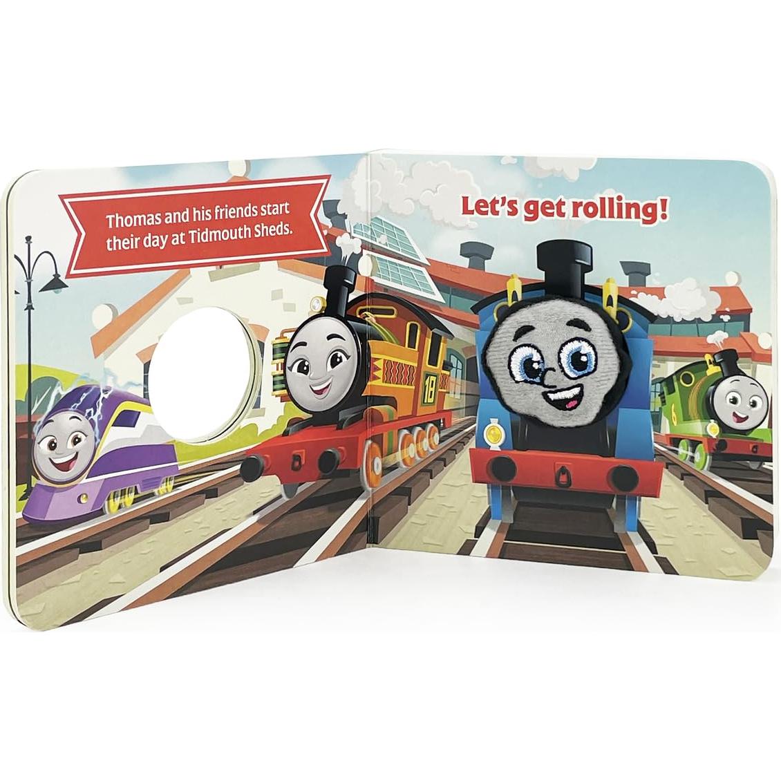 Hello, Thomas! Thomas the Tank Engine Children's Finger Puppet Board Book, Ages 1-4 (Thomas & Friends)