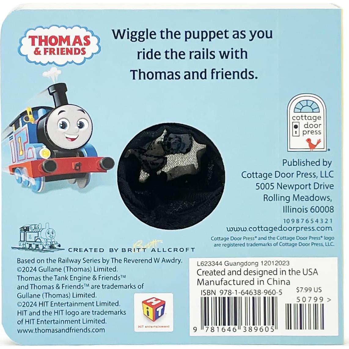 Hello, Thomas! Thomas the Tank Engine Children's Finger Puppet Board Book, Ages 1-4 (Thomas & Friends)