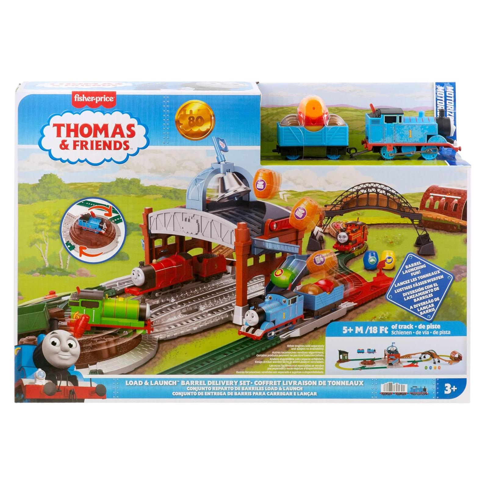 Juego de tren de juguete Fisher-Price Thomas & Friends 5.49m