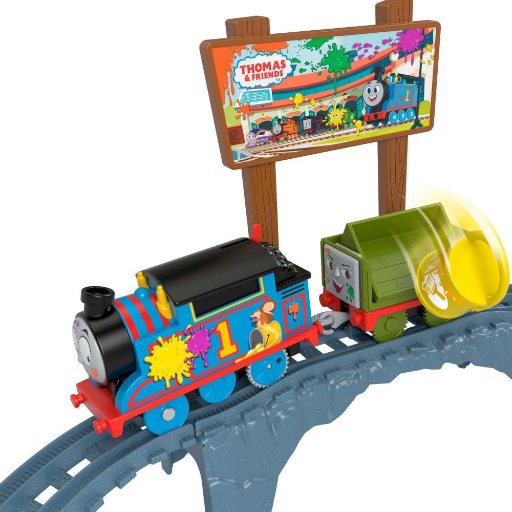Tren de Juguete Motorizado Thomas y Amigos - Entrega de Pintura
