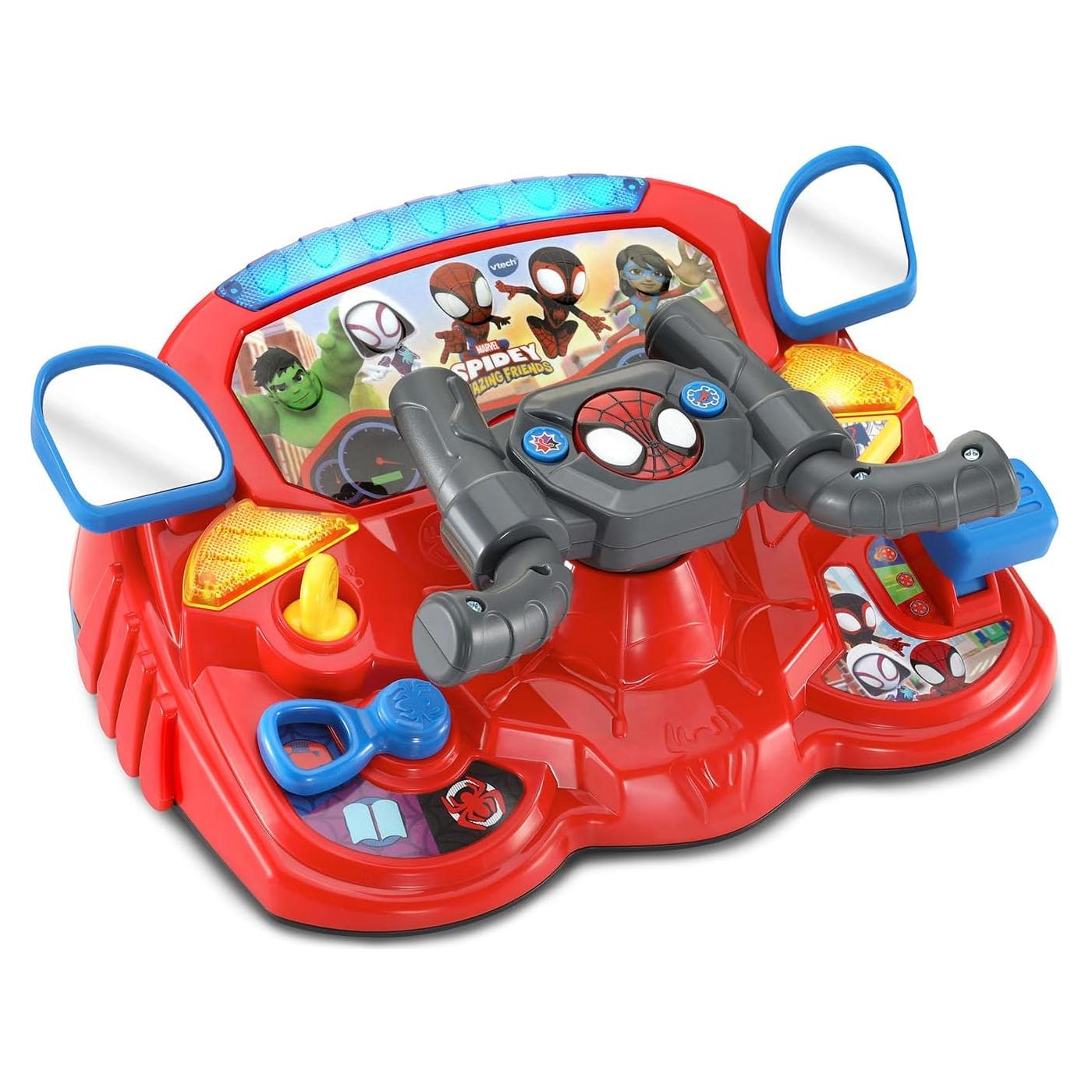 Conductor 2 en 1 VTech Spidey y sus amigos - Juguete educativo