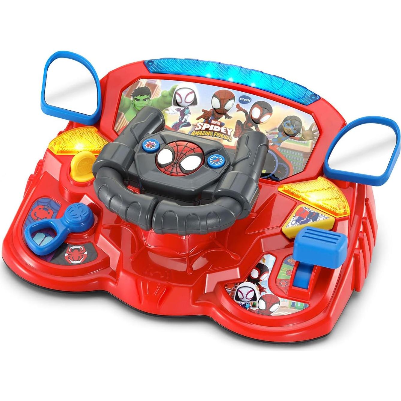 Conductor 2 en 1 VTech Spidey y sus amigos - Juguete educativo