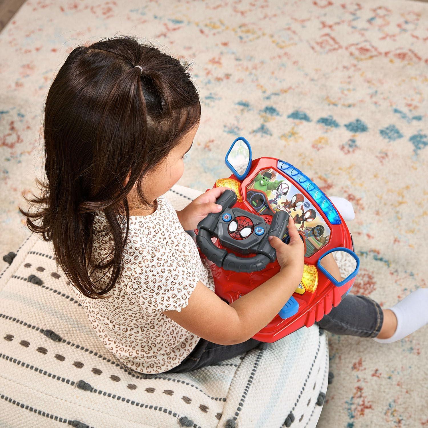 Conductor 2 en 1 VTech Spidey y sus amigos - Juguete educativo