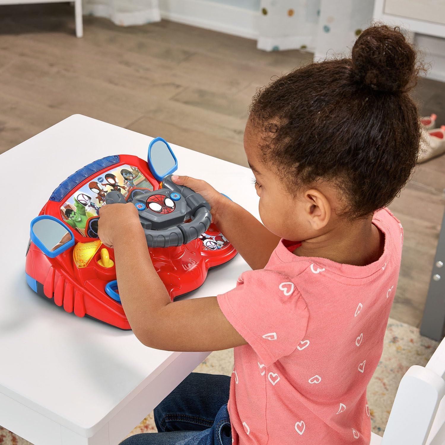 Conductor 2 en 1 VTech Spidey y sus amigos - Juguete educativo