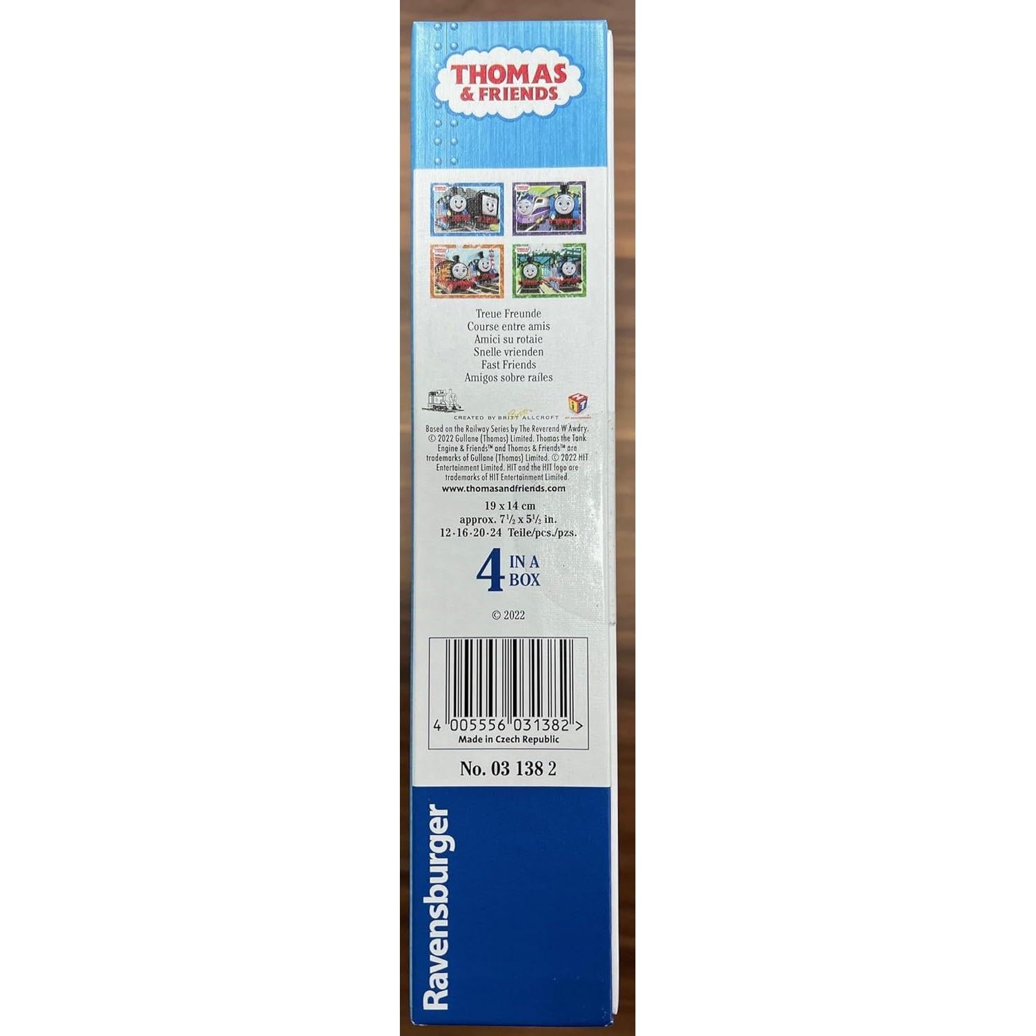 Rompecabezas Ravensburger Thomas y sus amigos - 4 en 1 (12-24 piezas)