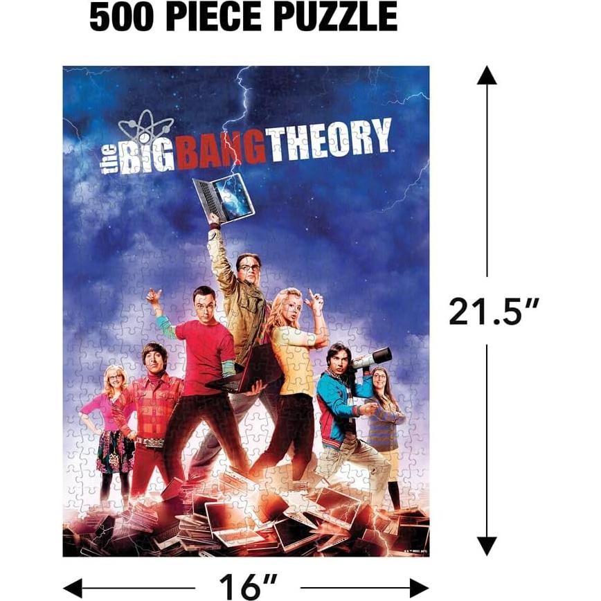 Rompecabezas The Big Bang Theory 500 Piezas 53.3x54.6cm