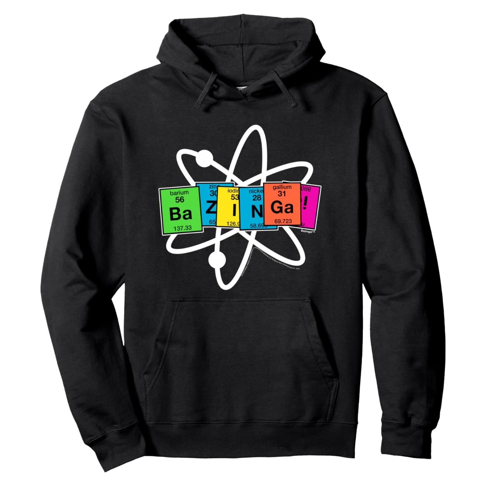 Sudadera con Capucha Unisex The Big Bang Theory Bazinga