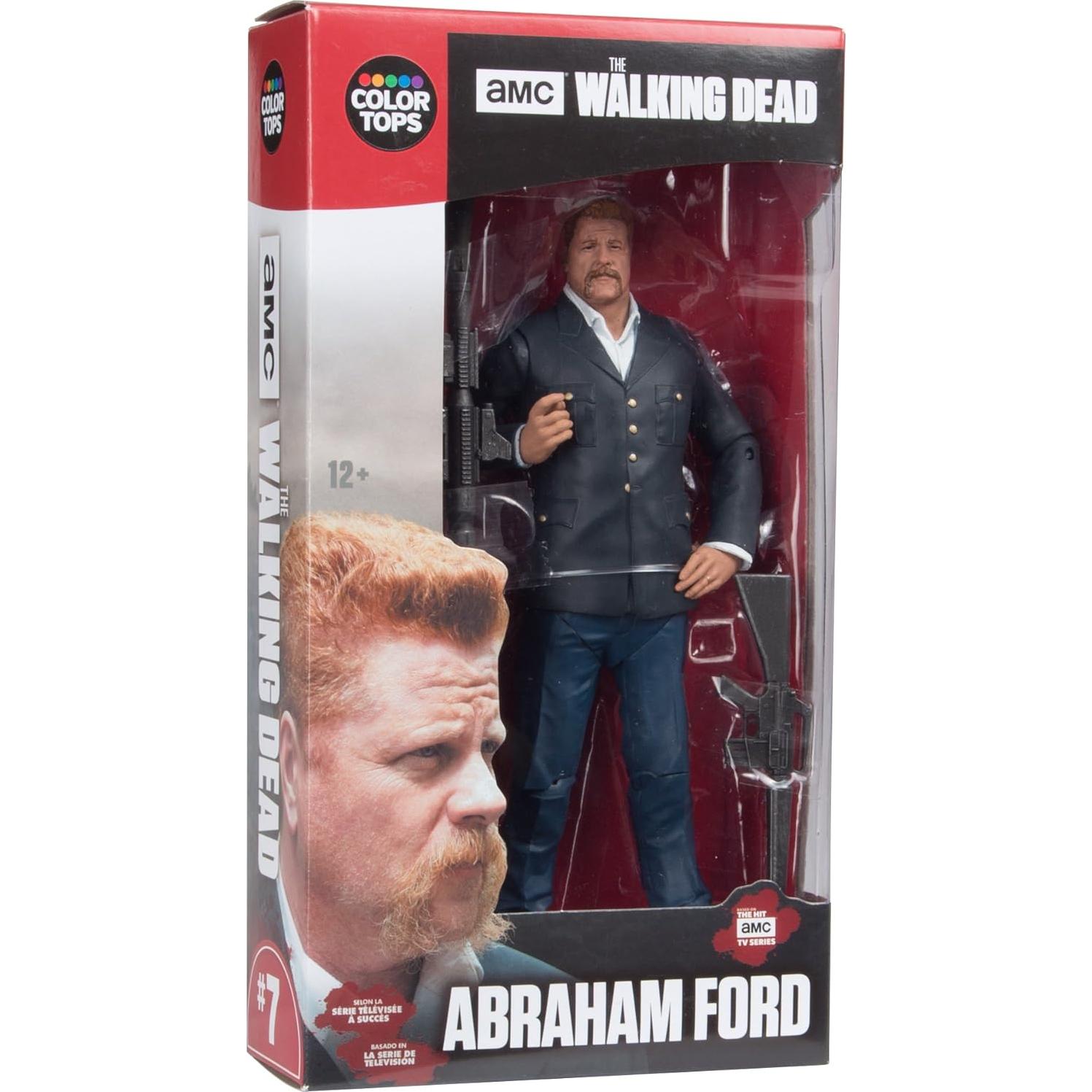 Figura de acción Abraham Ford McFarlane 18 cm The Walking Dead