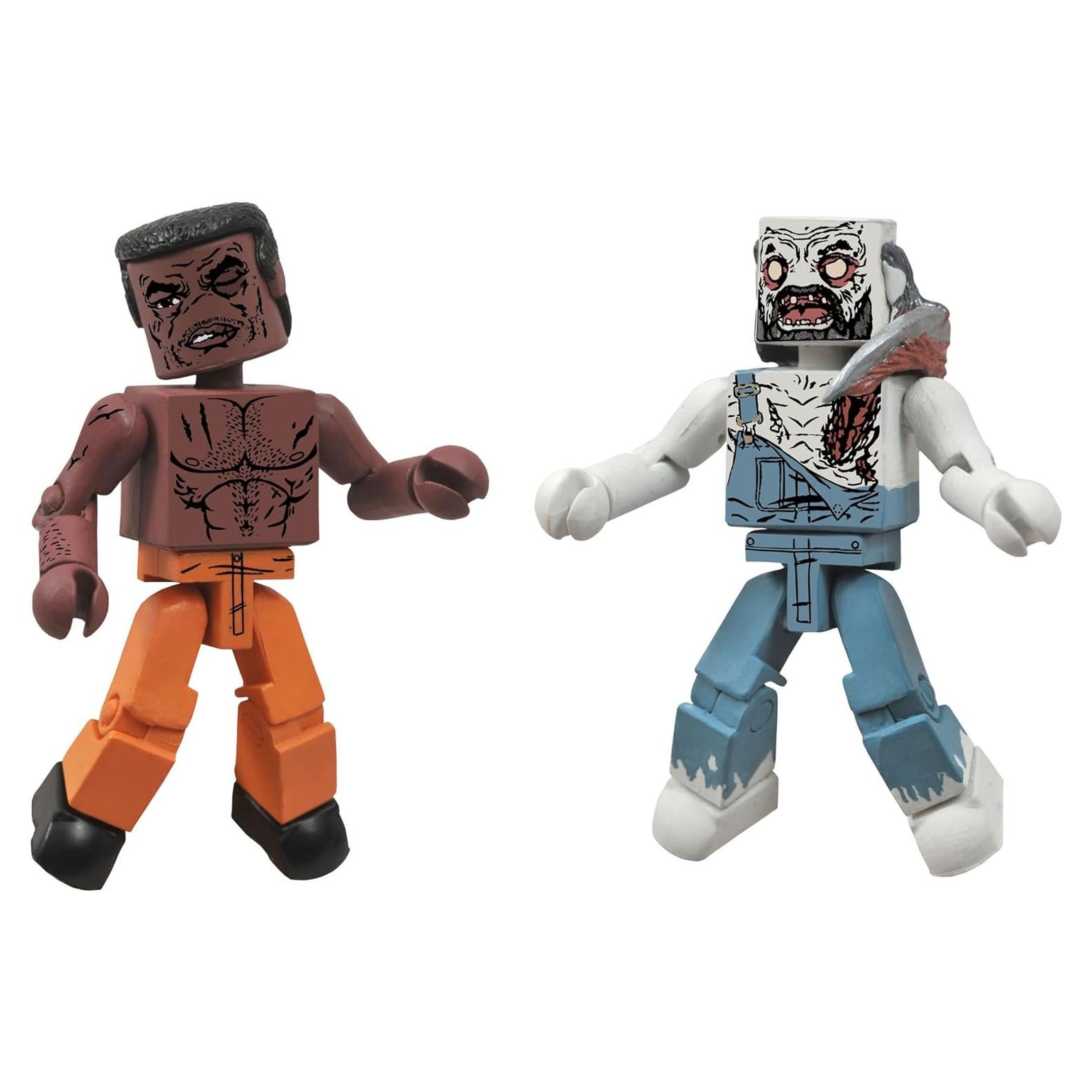 Figura de acción Tyreese y Zombie granjero Diamond Select