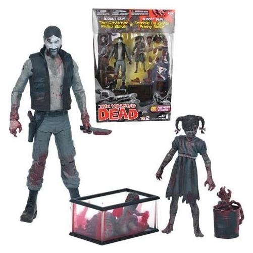 Figura de Acción McFarlane The Walking Dead Gobernador y Penny