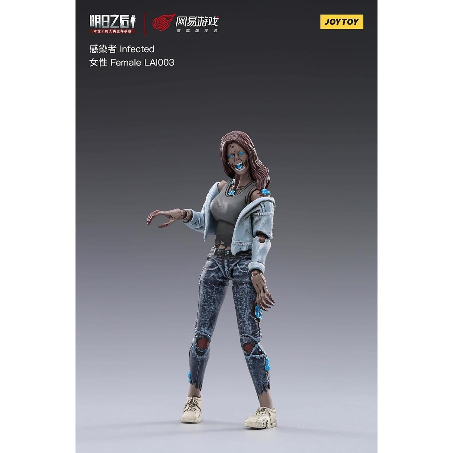 Figura de Acción JOYTOY 1/18 Zombie Femenino 15 cm - LifeAfter