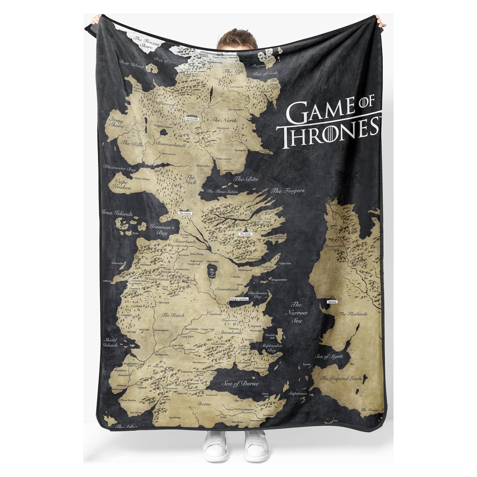 Manta de Felpa Jay Franco Juego de Tronos 116.8x152.4 cm