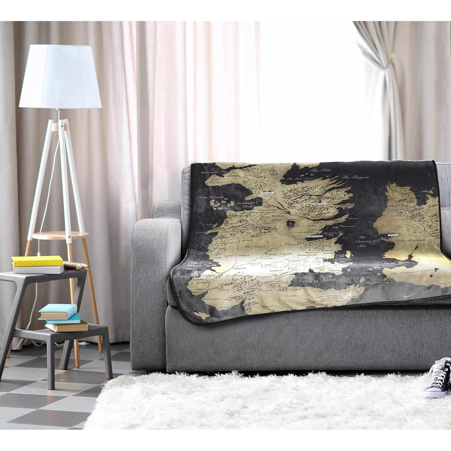 Manta de Felpa Jay Franco Juego de Tronos 116.8x152.4 cm