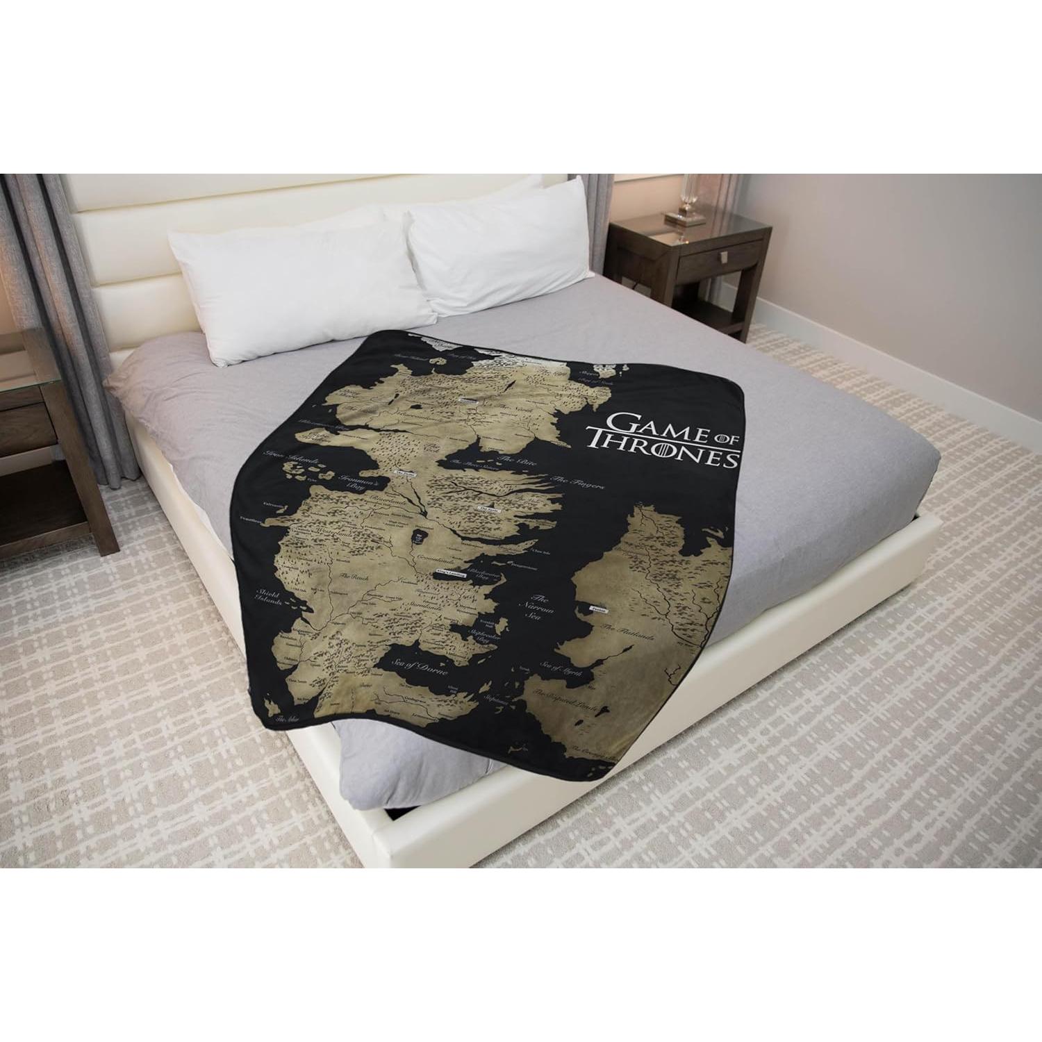 Manta de Felpa Jay Franco Juego de Tronos 116.8x152.4 cm