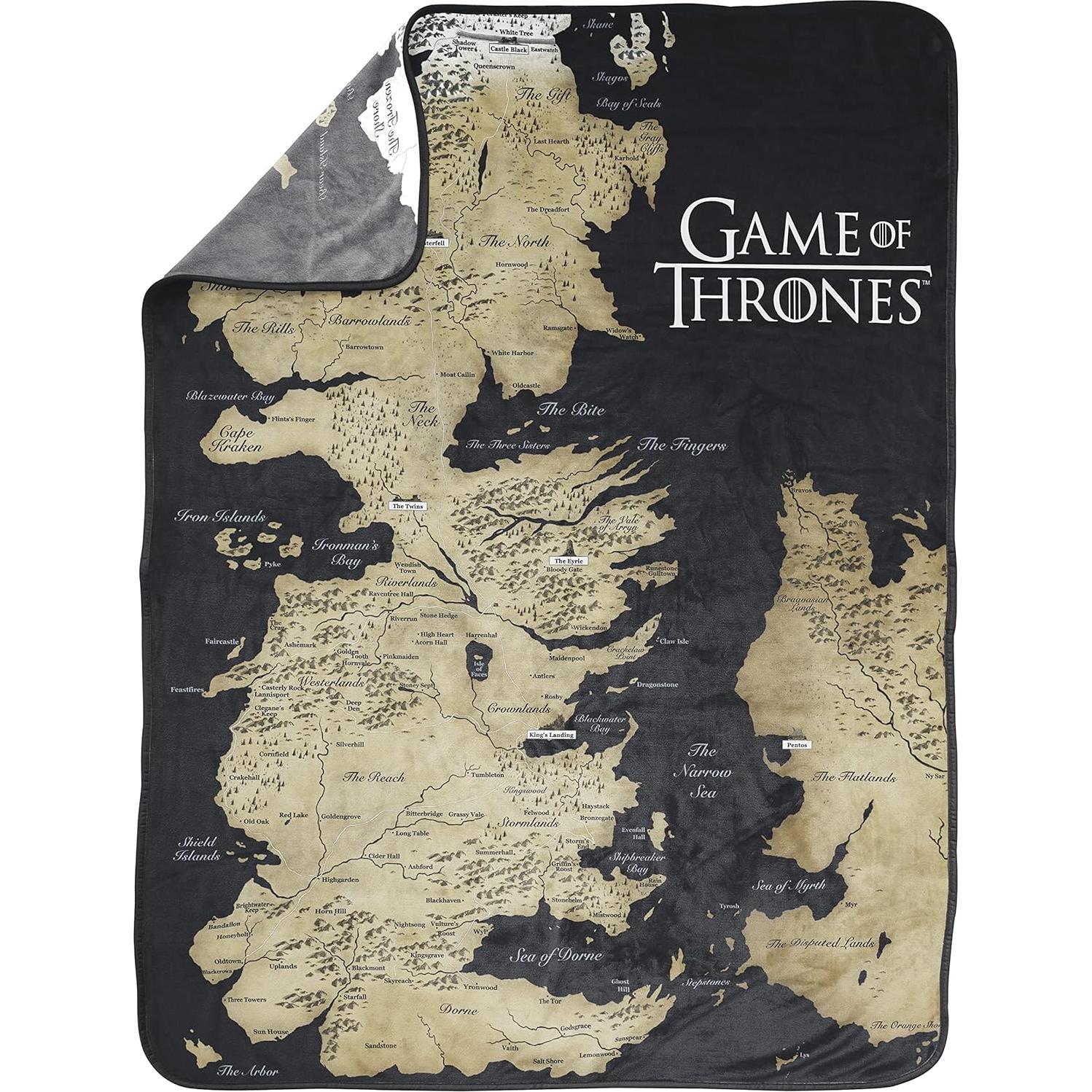 Manta de Felpa Jay Franco Juego de Tronos 116.8x152.4 cm