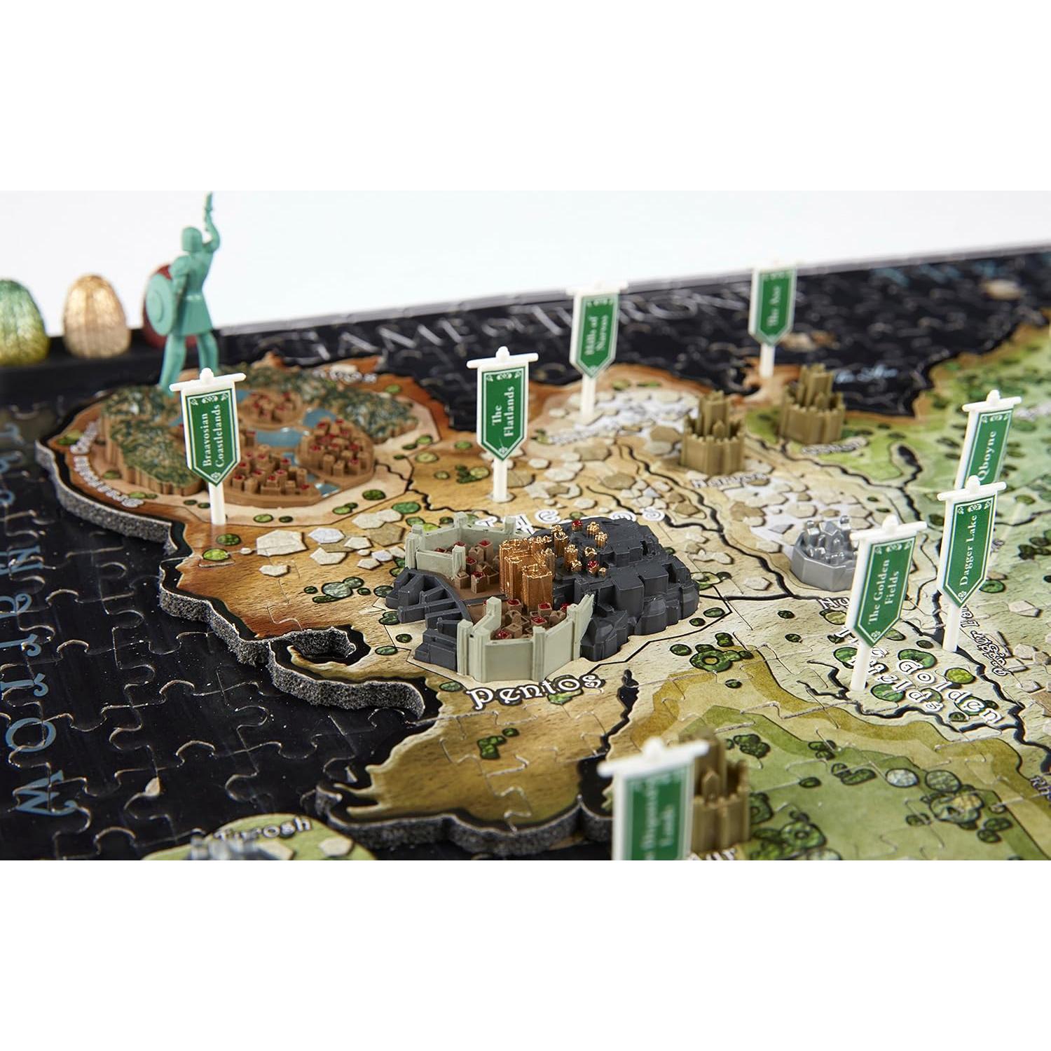 Rompecabezas 4D Cityscape Juego de Tronos Essos 1400 Piezas