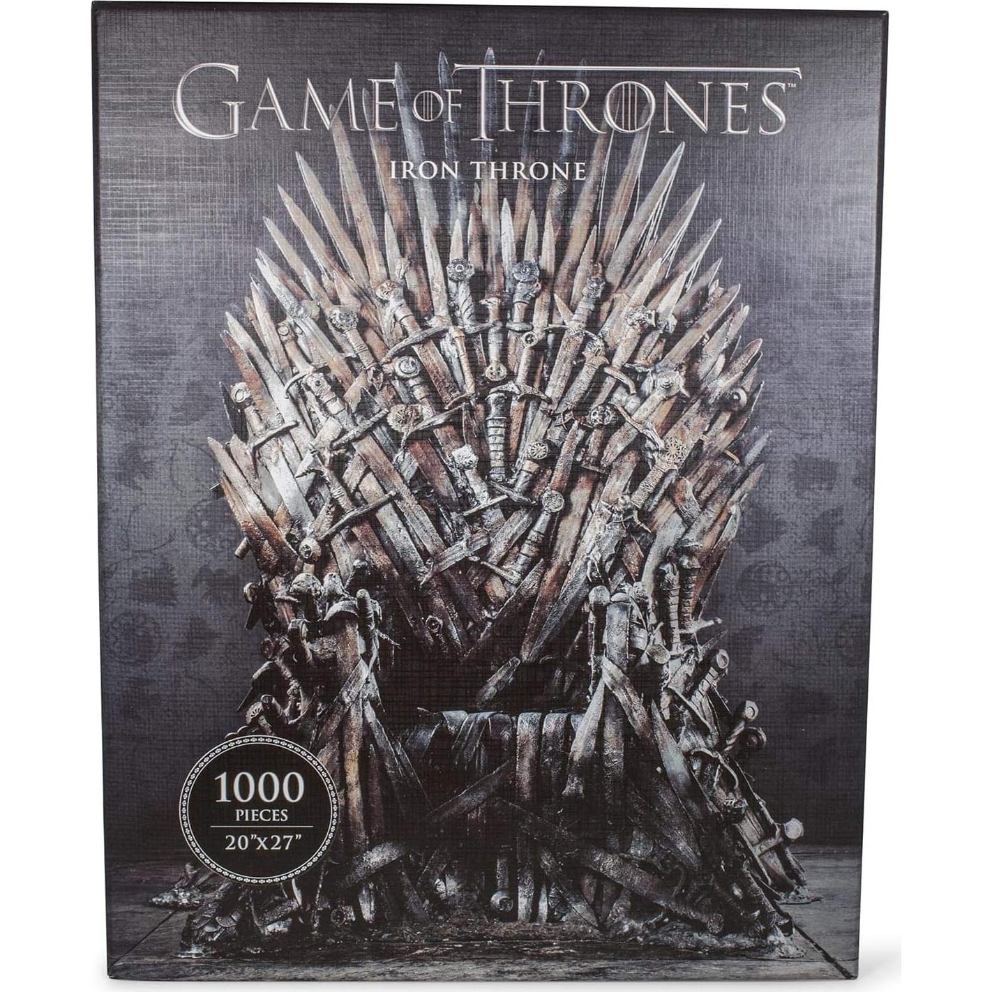 Rompecabezas Deluxe Trono de Hierro Game of Thrones 1000 Piezas