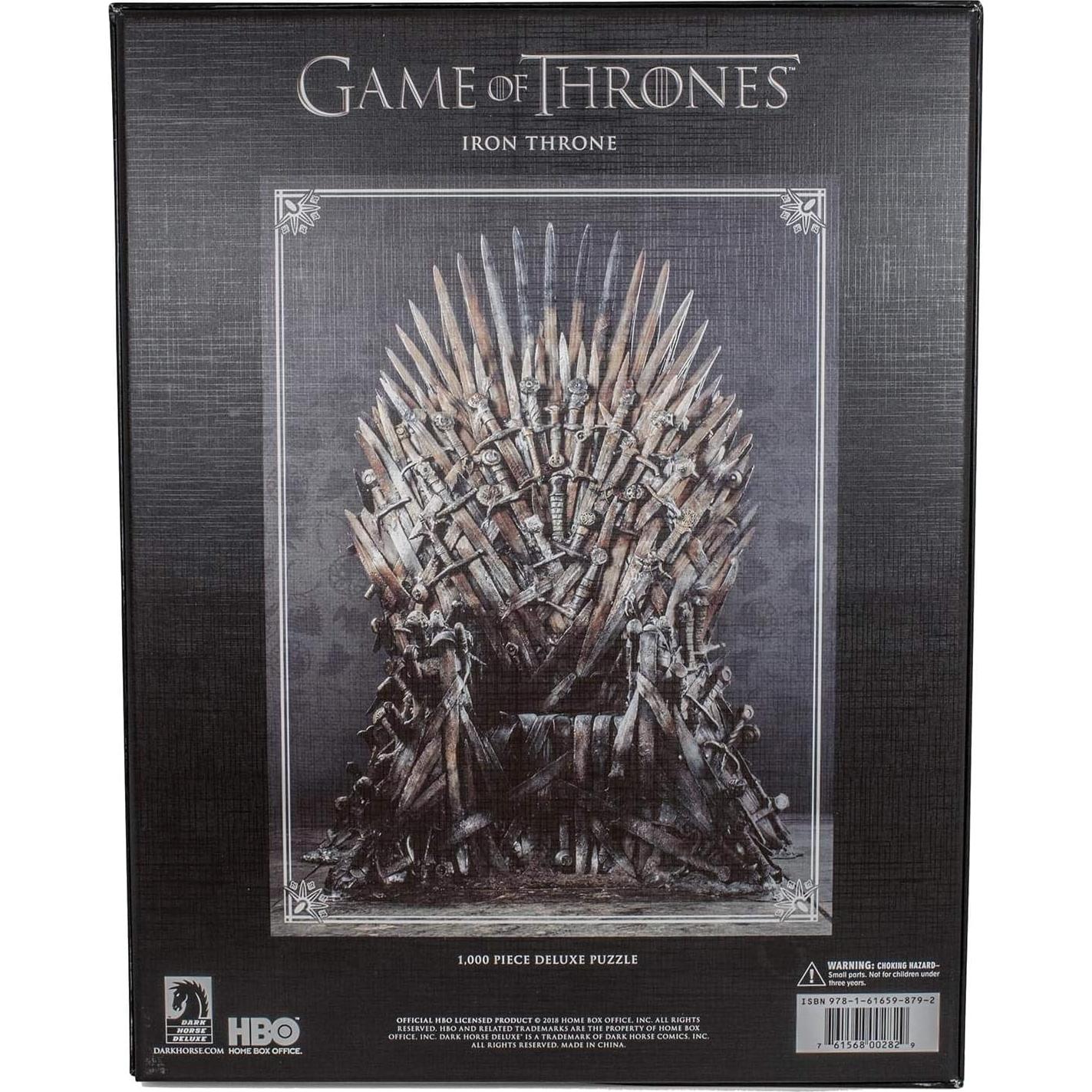 Rompecabezas Deluxe Trono de Hierro Game of Thrones 1000 Piezas