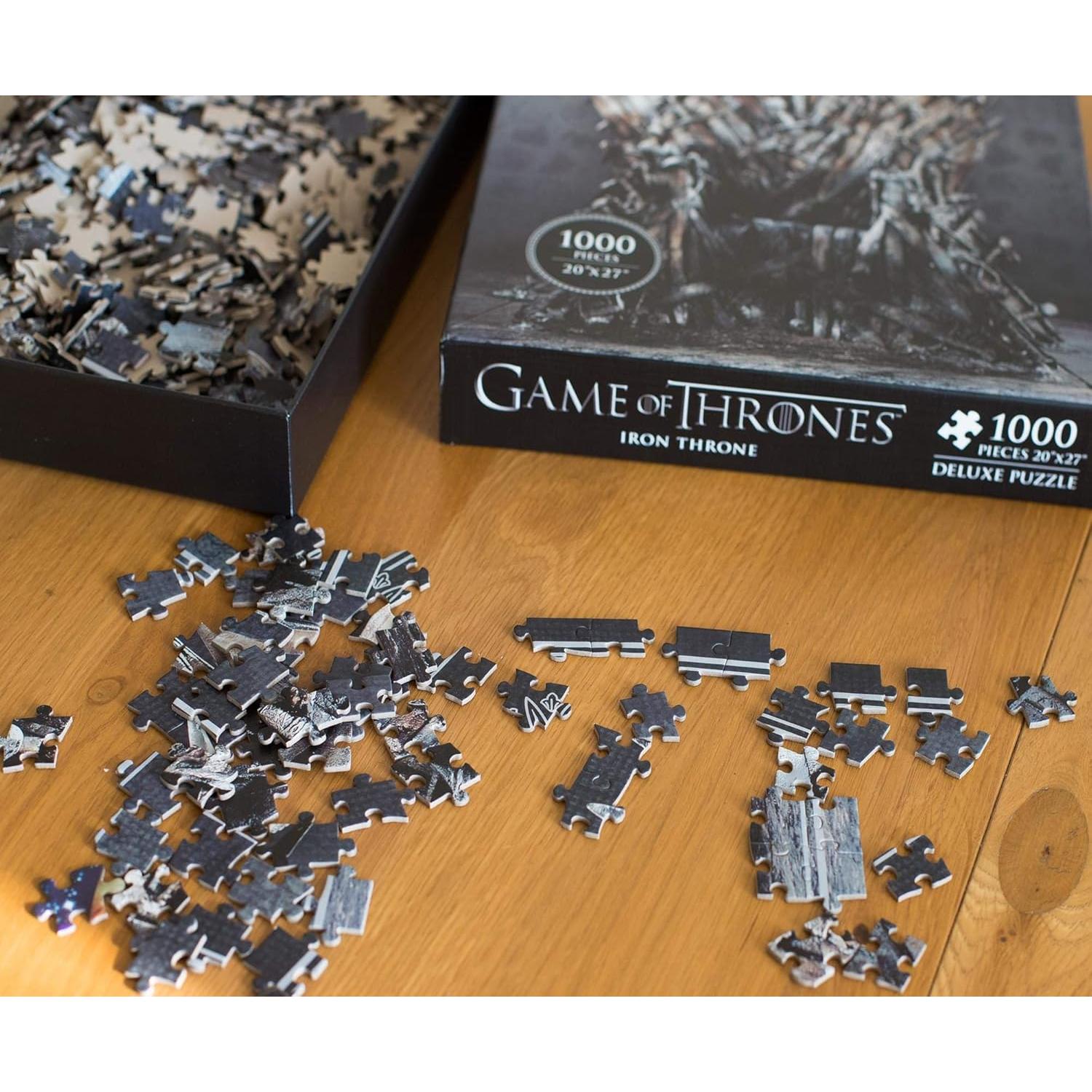 Rompecabezas Deluxe Trono de Hierro Game of Thrones 1000 Piezas