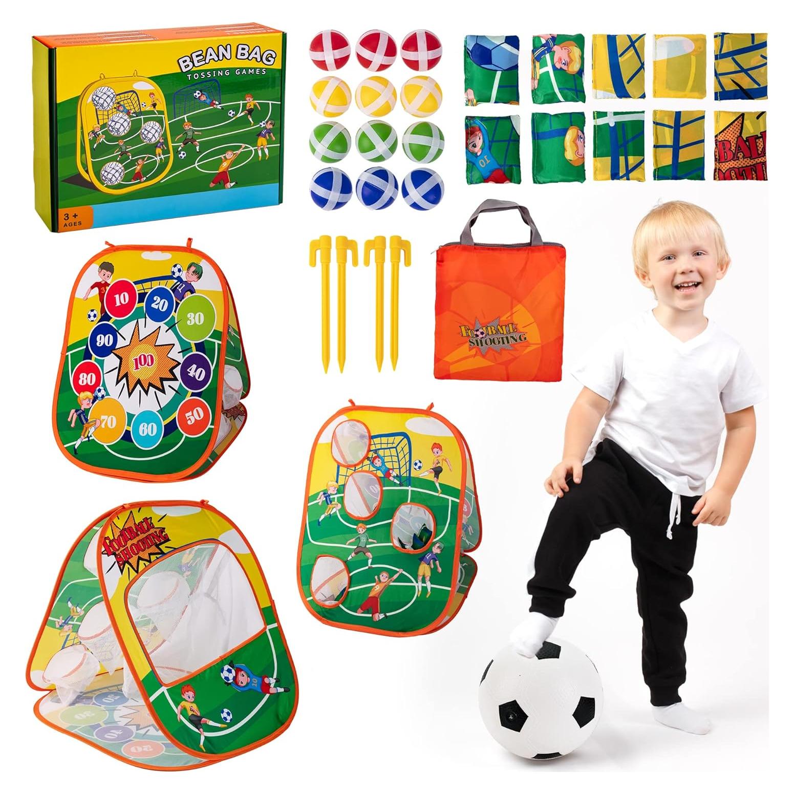 Juego de Lanzamiento de Bolsa de Frijoles Sundaymot 3 en 1