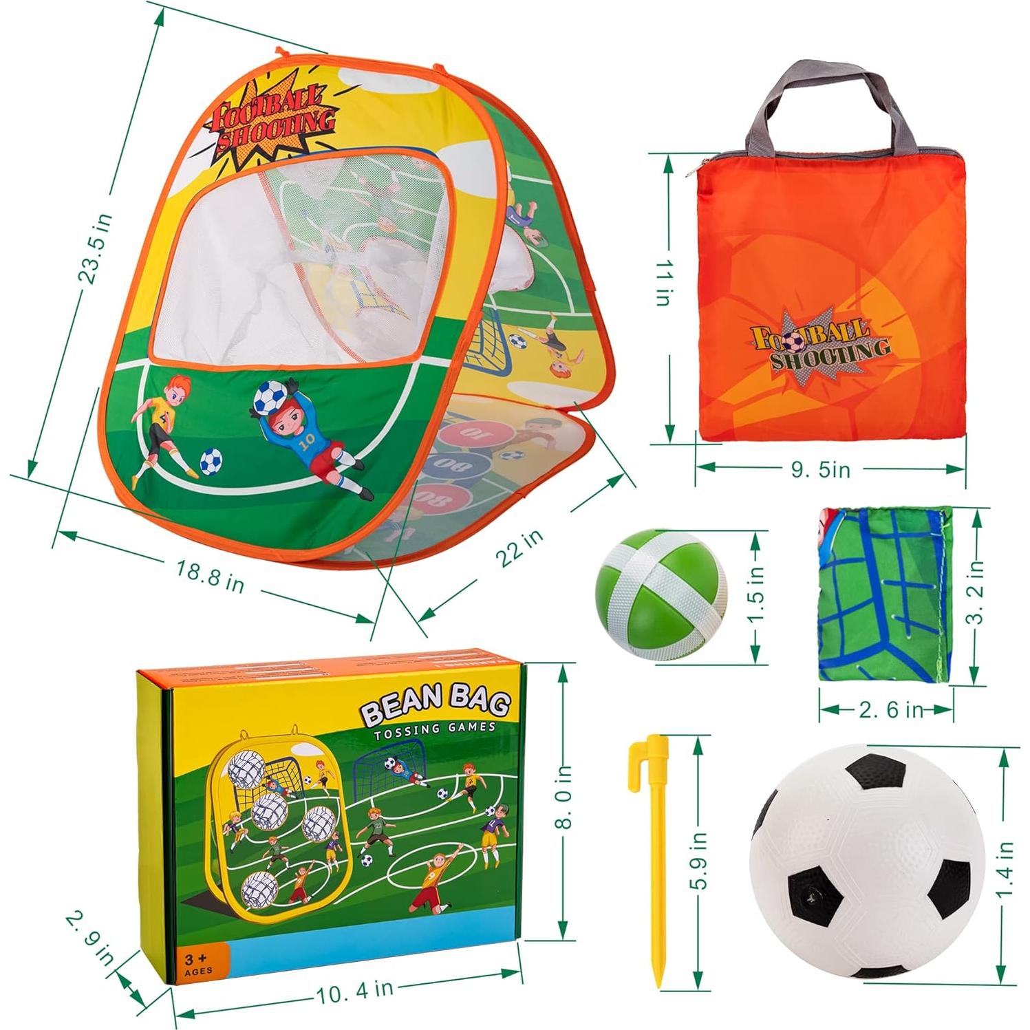 Juego de Lanzamiento de Bolsa de Frijoles Sundaymot 3 en 1