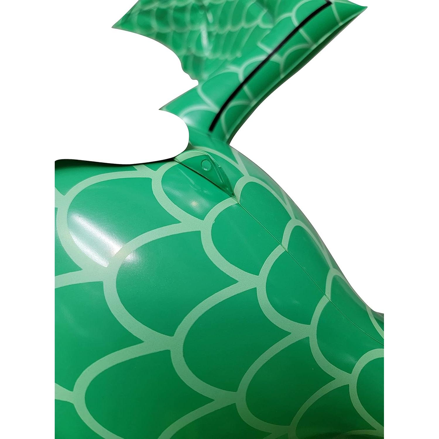 Dragones Inflables Verdes 76 cm Zugar Land - 2 Paquete