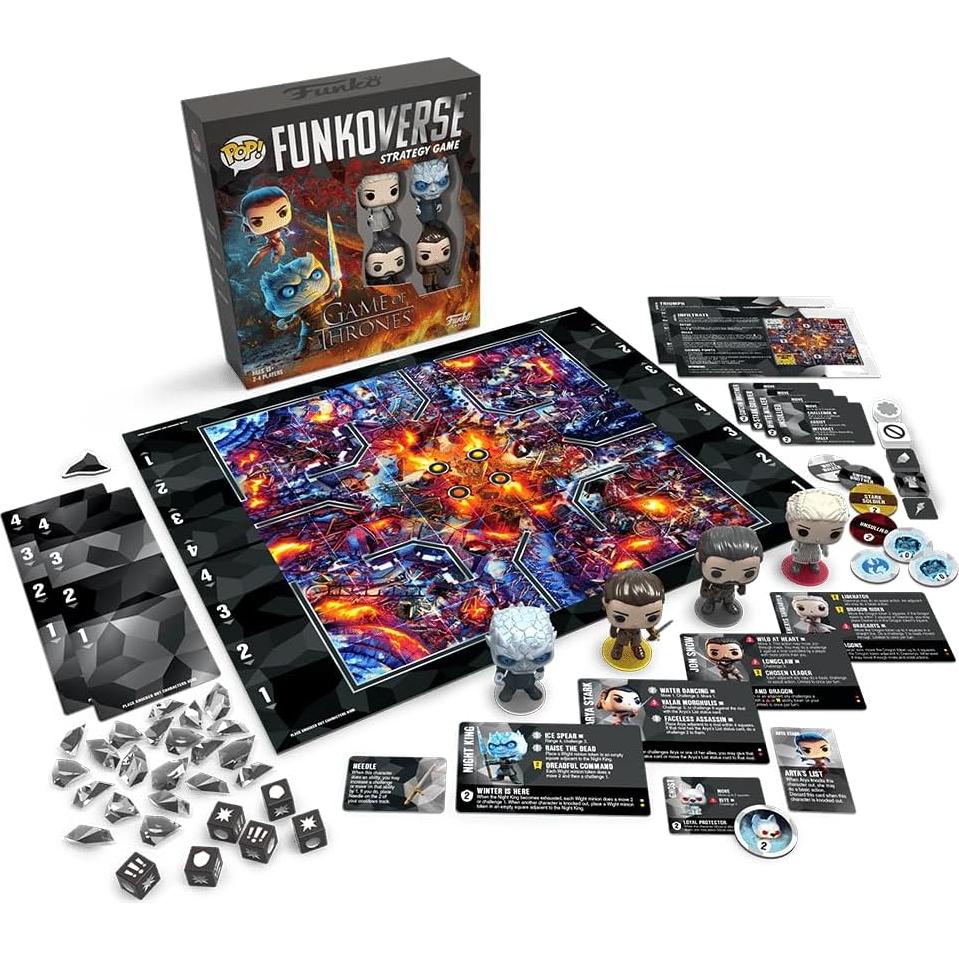 Funkoverse Juego de Mesa Juego de Tronos 100 - 4 Jugadores