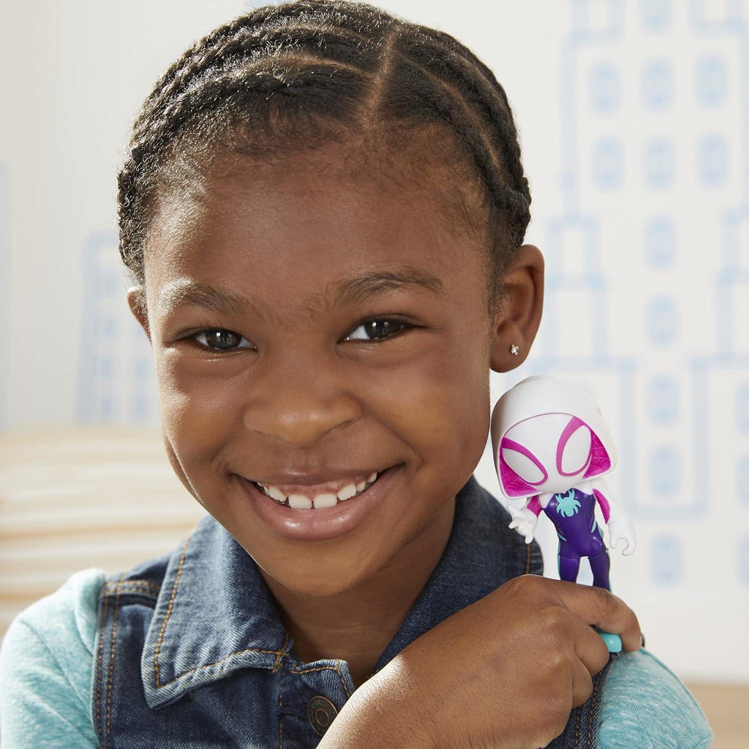 Figuras de Acción Marvel Spidey y Amigos 2-Pack Ghost-Spider y Pantera Negra