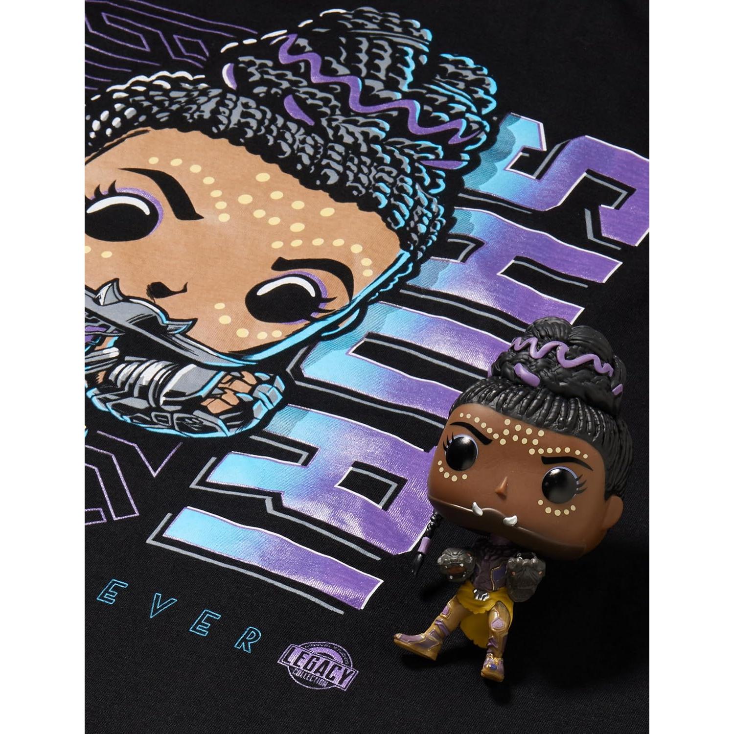Funko POP & TEE Marvel Pantera Negra Shuri Camiseta XL