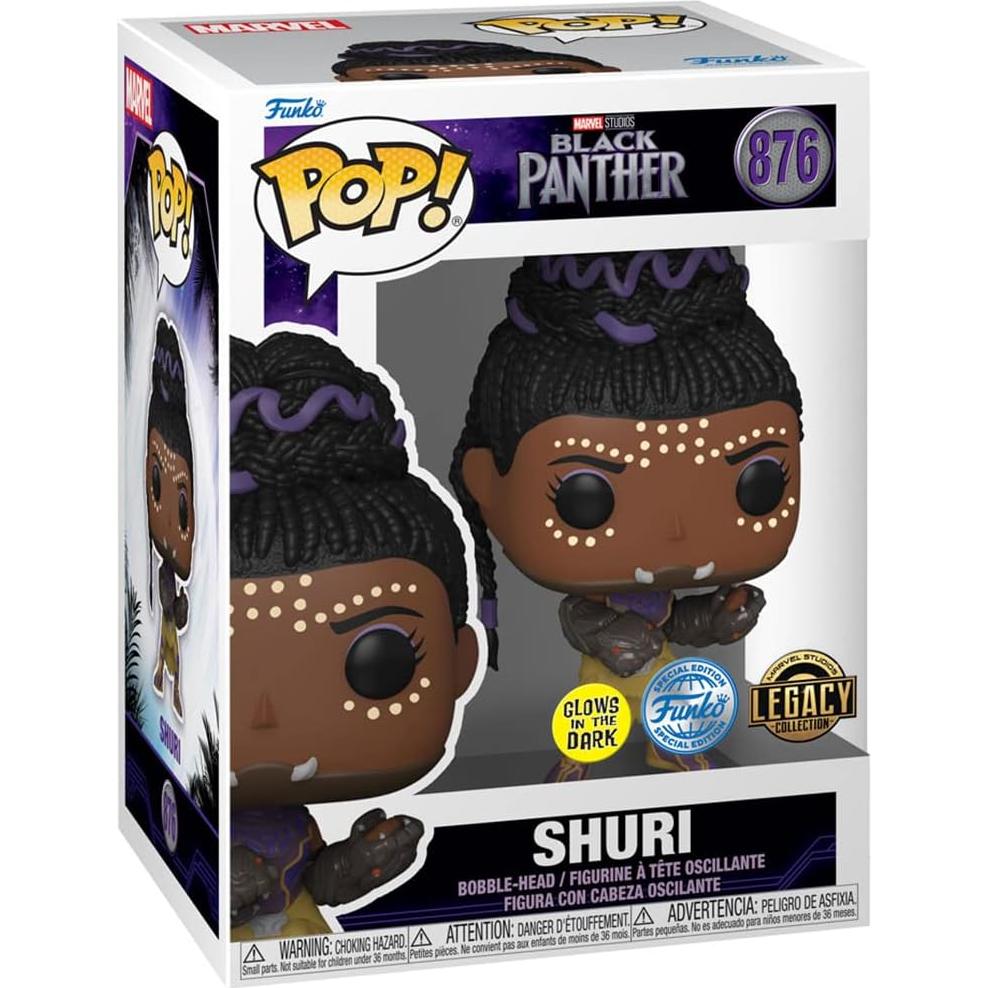Funko POP & TEE Marvel Pantera Negra Shuri Camiseta XL
