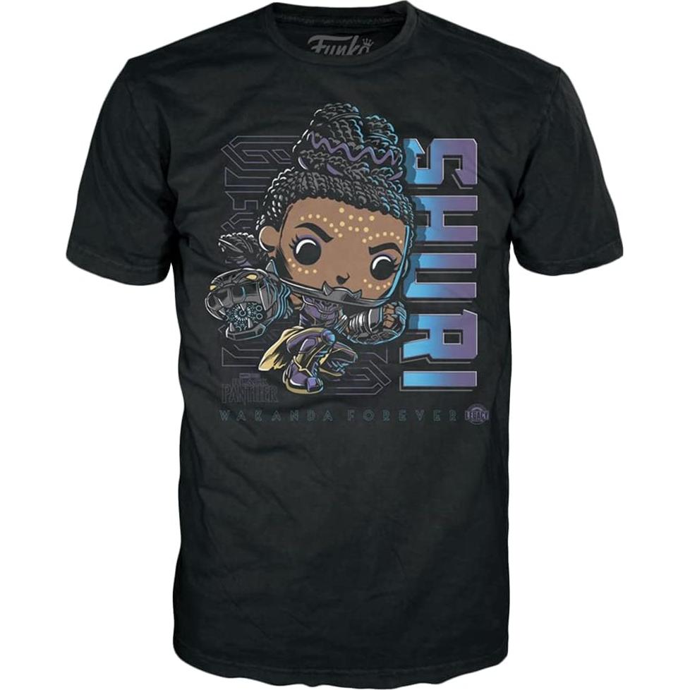 Funko POP & TEE Marvel Pantera Negra Shuri Camiseta XL