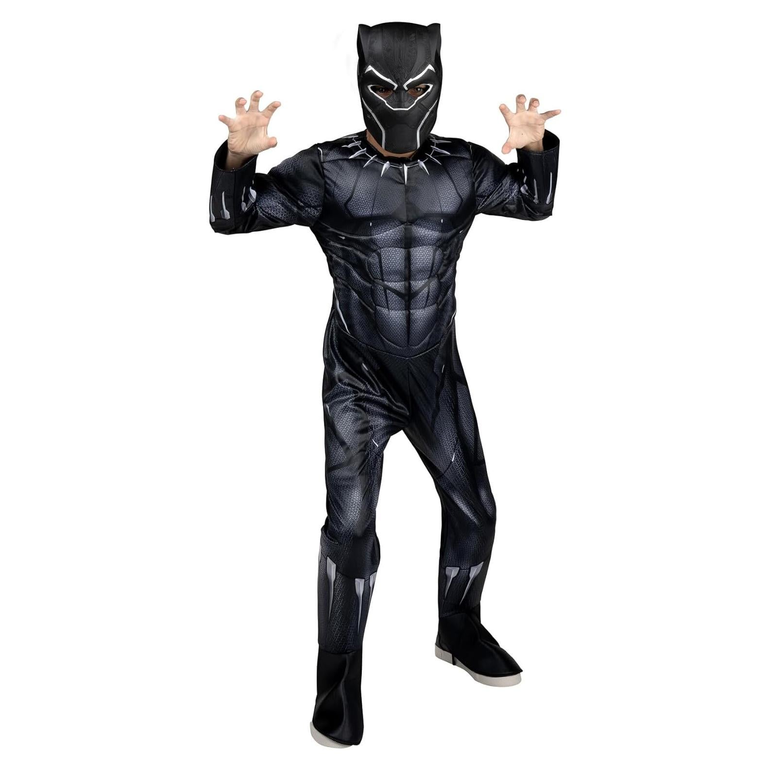 Disfraz Black Panther Deluxe Niños Jazwares M (8-10)