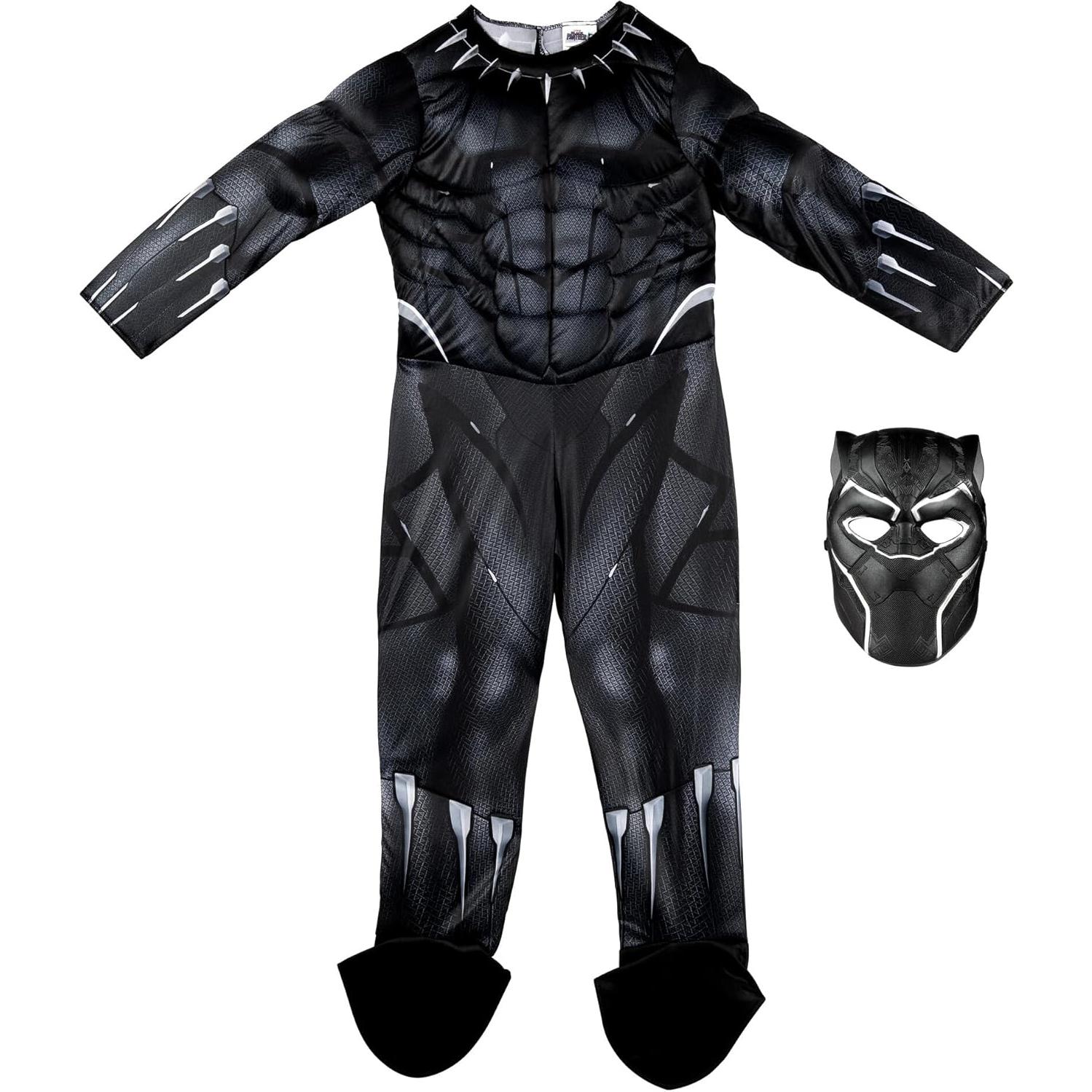 Disfraz Black Panther Deluxe Niños Jazwares M (8-10)