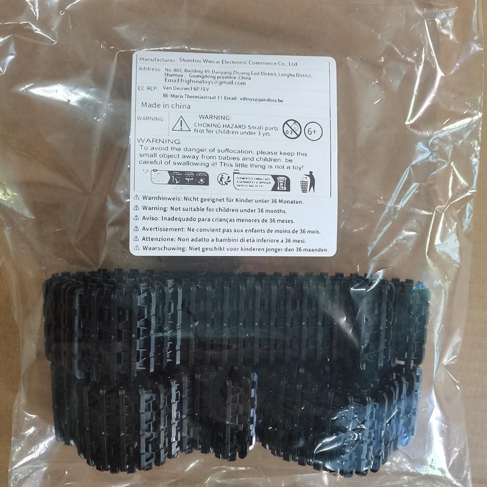 Pista de Plástico 2 Juegos Henglong para Tanques RC 1/16