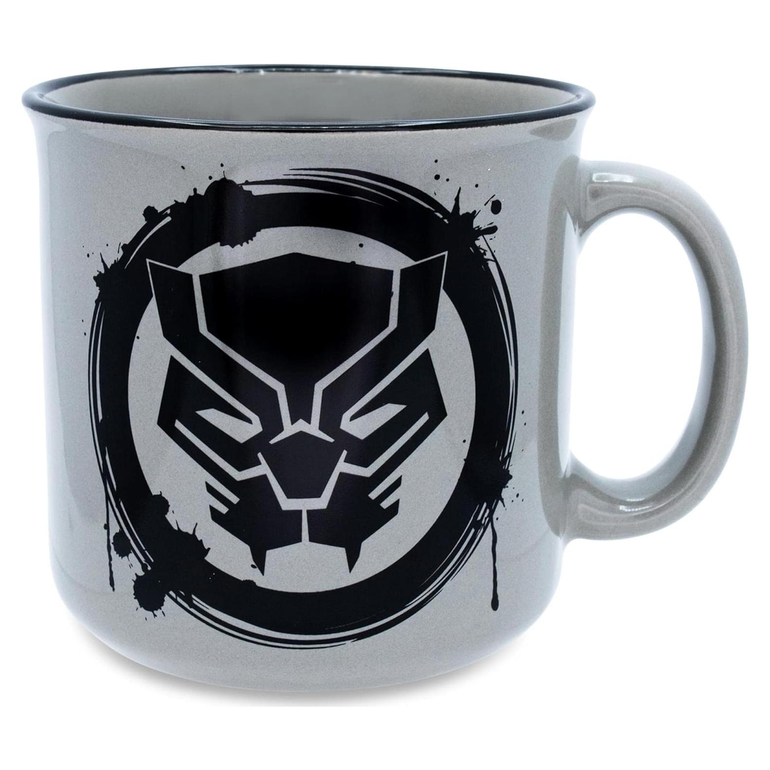 Taza de Cerámica Black Panther Marvel 590 ml Sin BPA