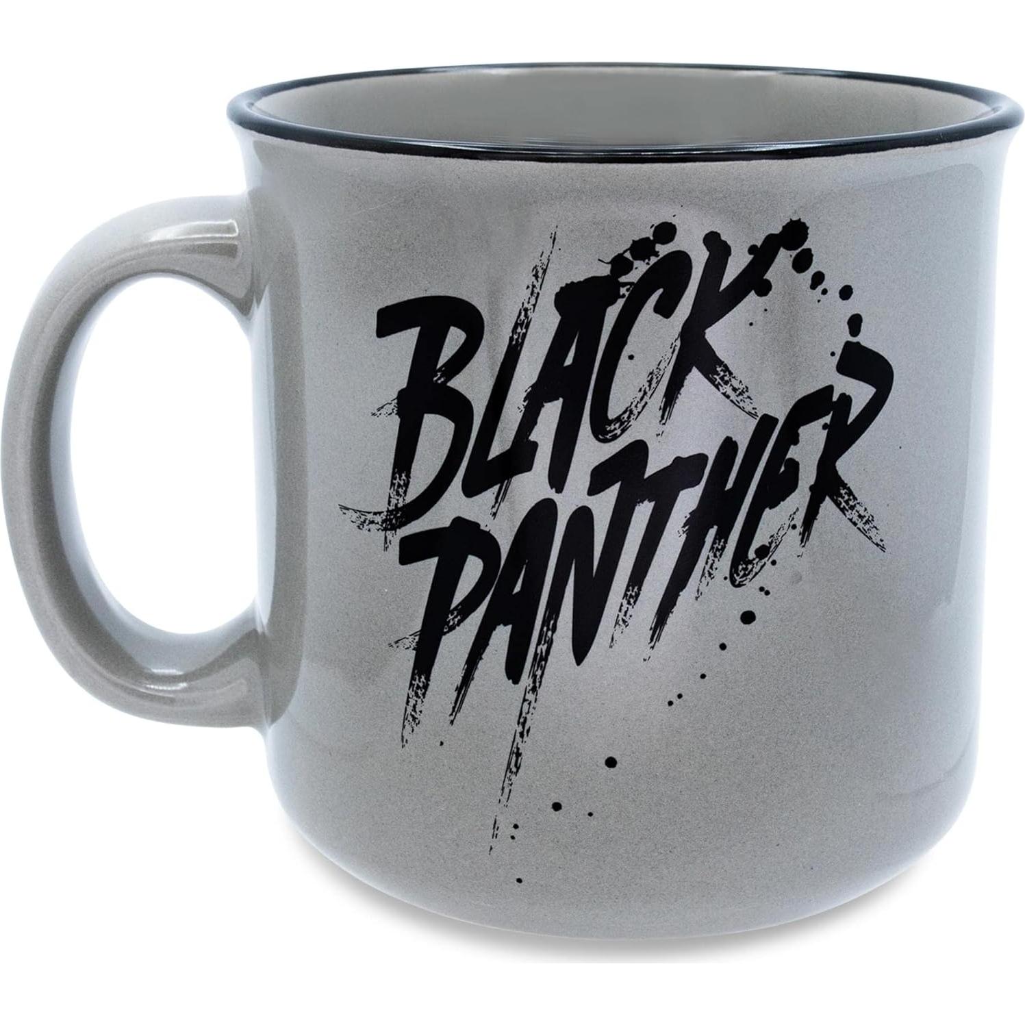 Taza de Cerámica Black Panther Marvel 590 ml Sin BPA