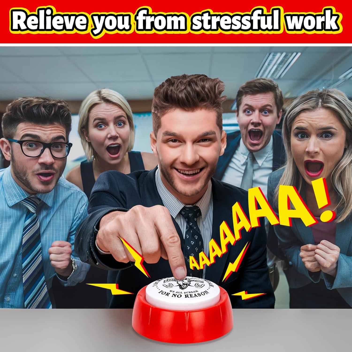 Botón Cabra Gritona APLANDUS Juguete de Escritorio Divertido