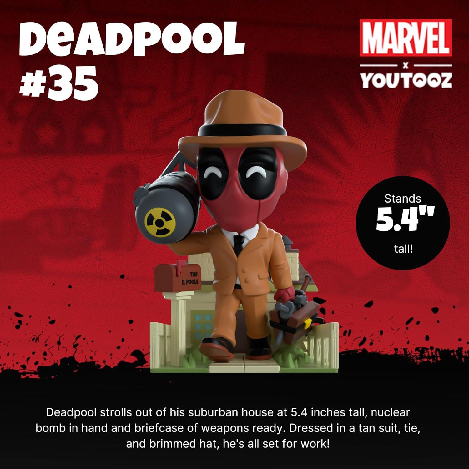 Figura de Vinilo Youtooz Deadpool #35 13.7 cm Coleccionable