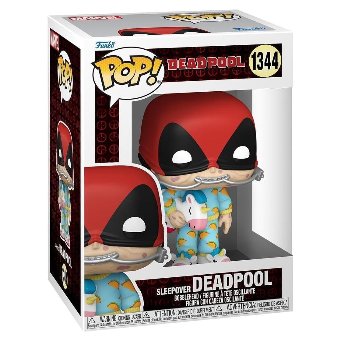 Figura de Vinilo Funko POP! Deadpool Fiesta de Pijamas 9.6cm