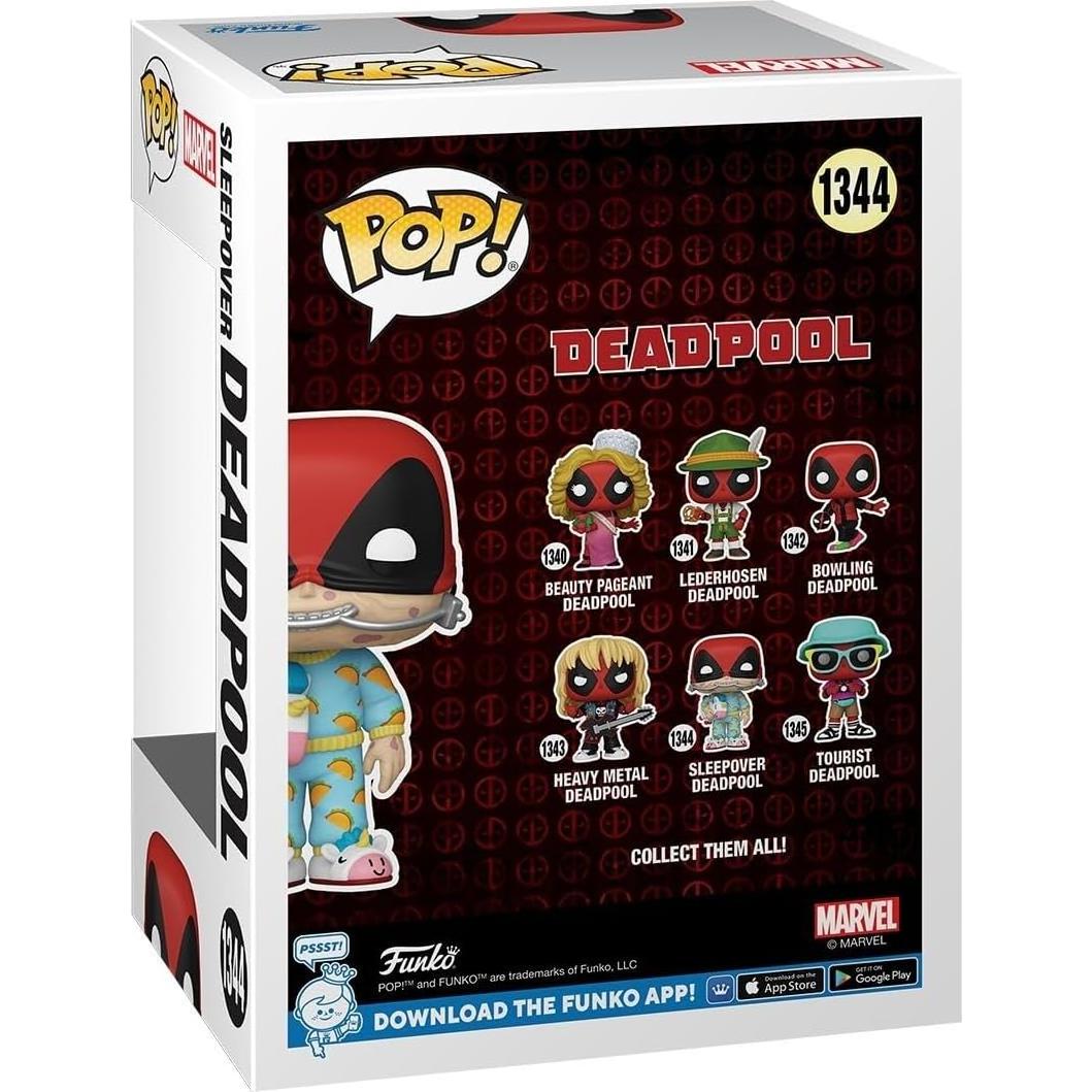 Figura de Vinilo Funko POP! Deadpool Fiesta de Pijamas 9.6cm