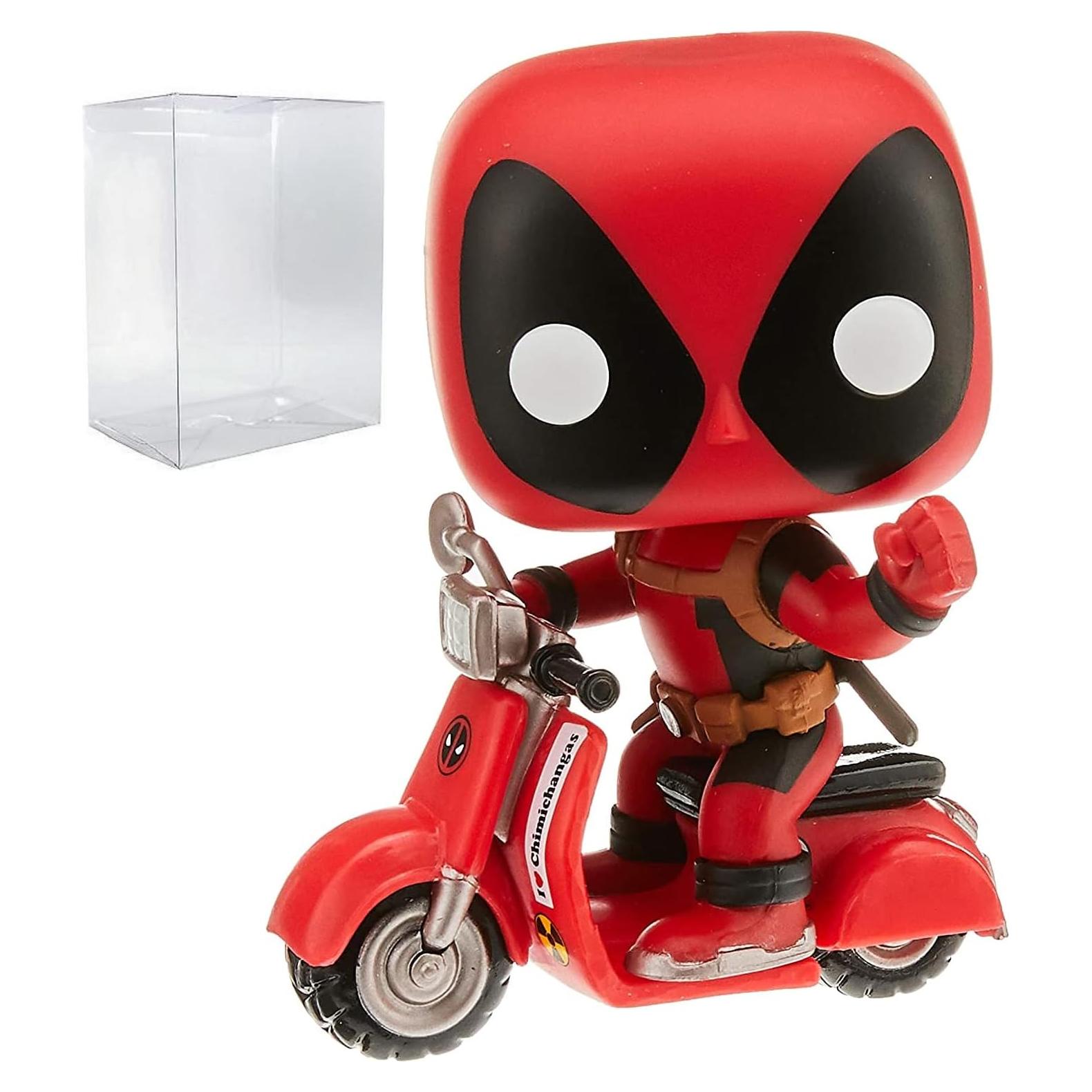 Figura de Vinilo Funko Pop! Deadpool en Scooter 9.5 cm