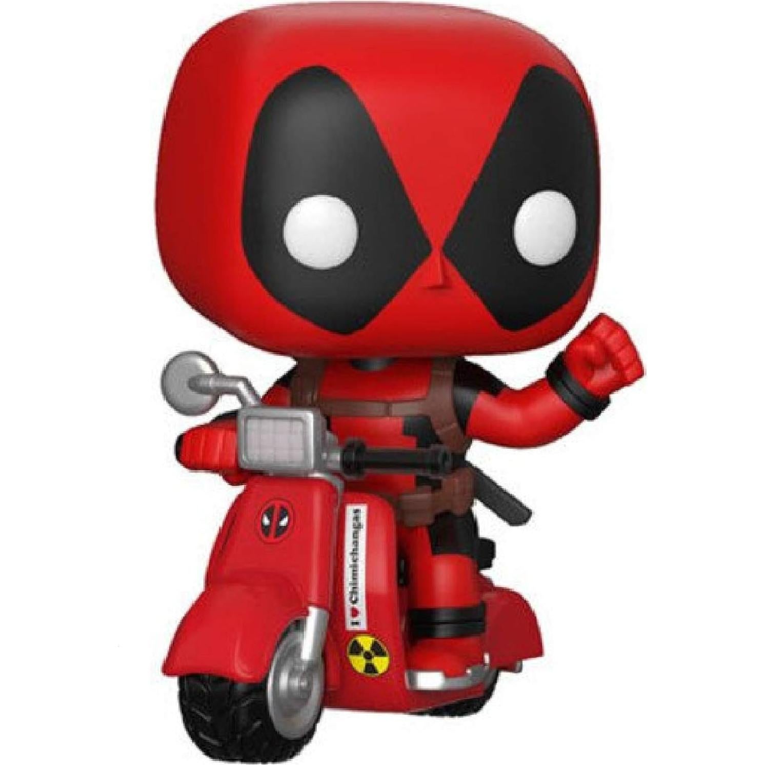 Figura de Vinilo Funko Pop! Deadpool en Scooter 9.5 cm