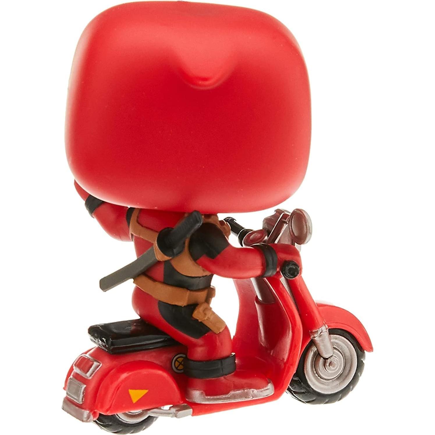 Figura de Vinilo Funko Pop! Deadpool en Scooter 9.5 cm