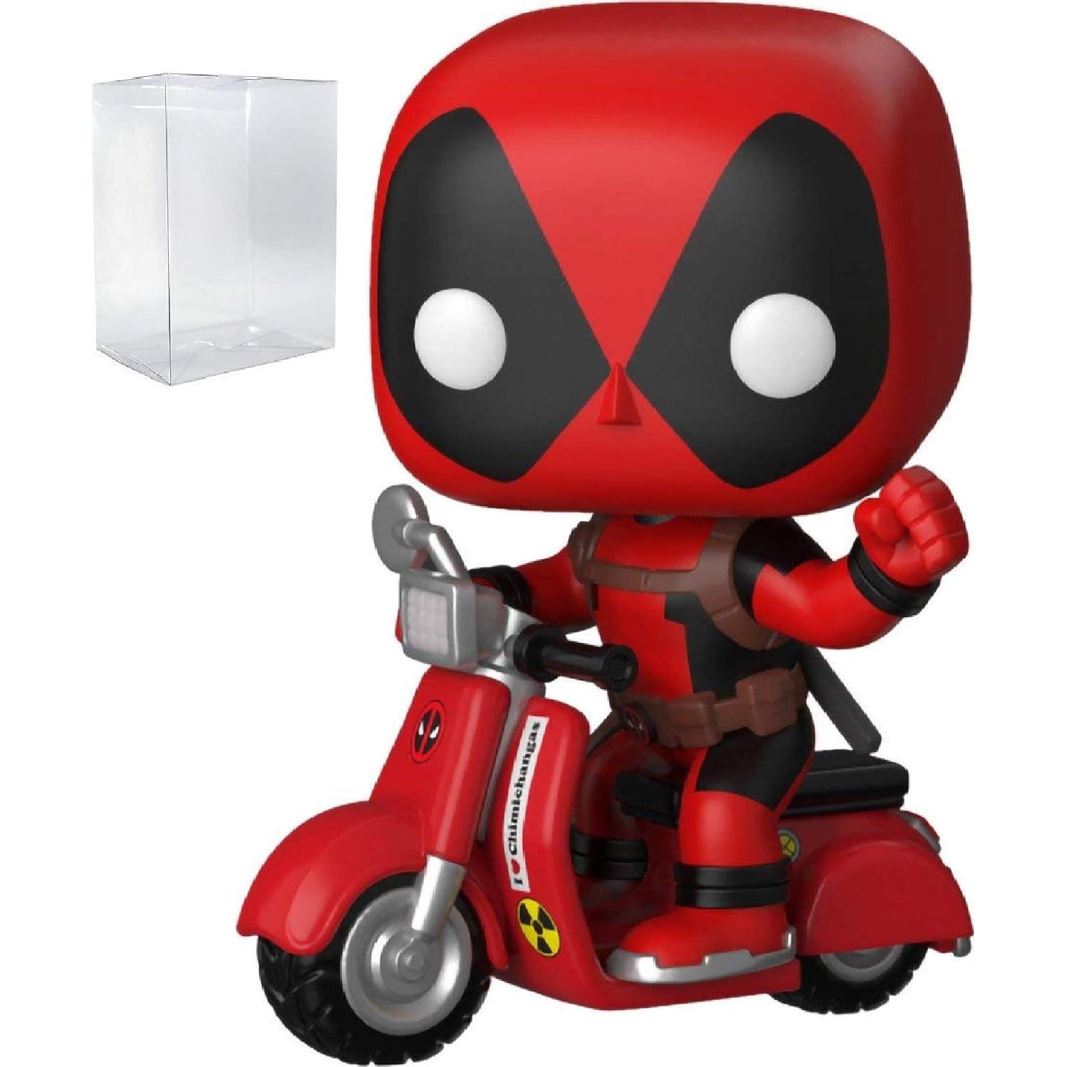 Figura de Vinilo Funko Pop! Deadpool en Scooter 9.5 cm