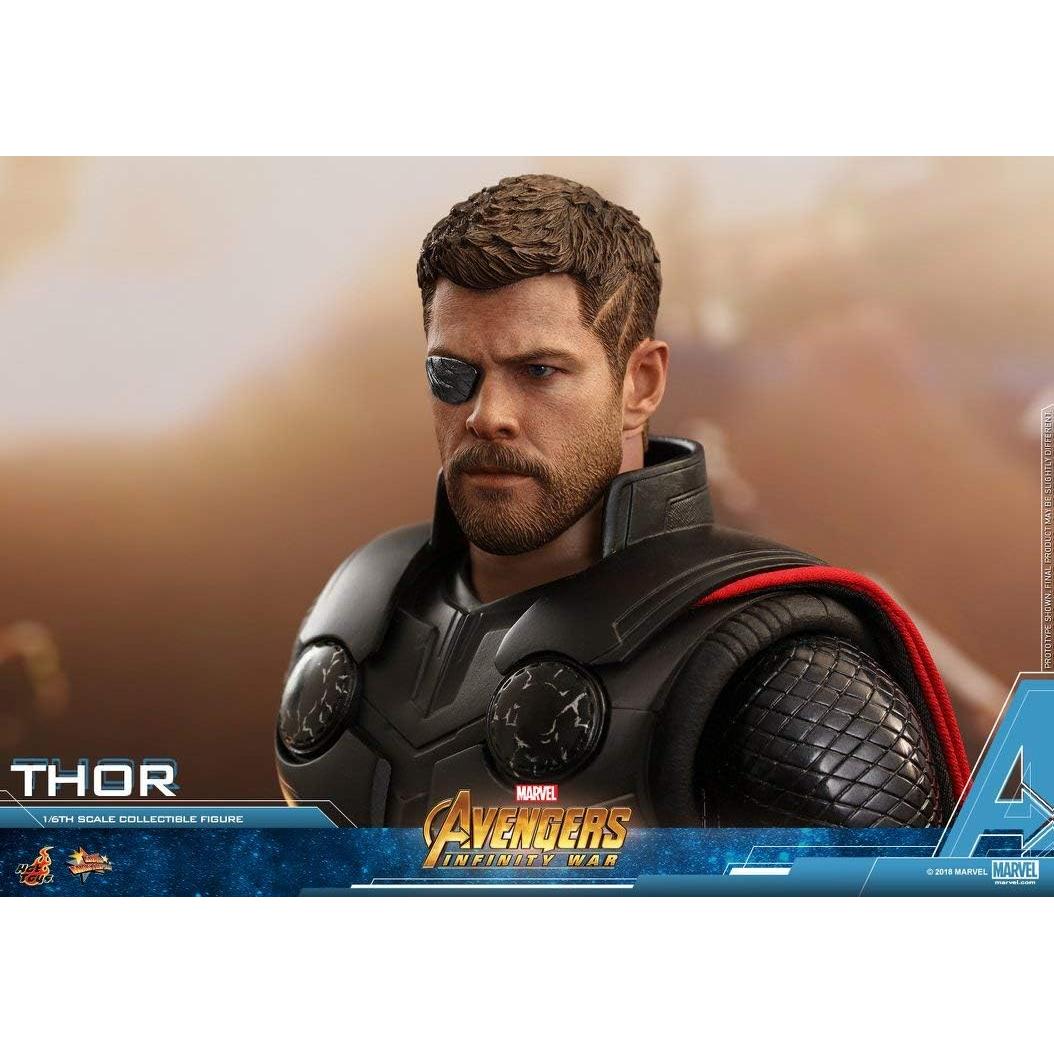 Figura de acción Hot Toys Thor 1/6 con luz LED 32cm