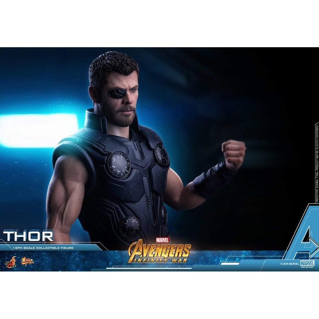 Figura de acción Hot Toys Thor 1/6 con luz LED 32cm