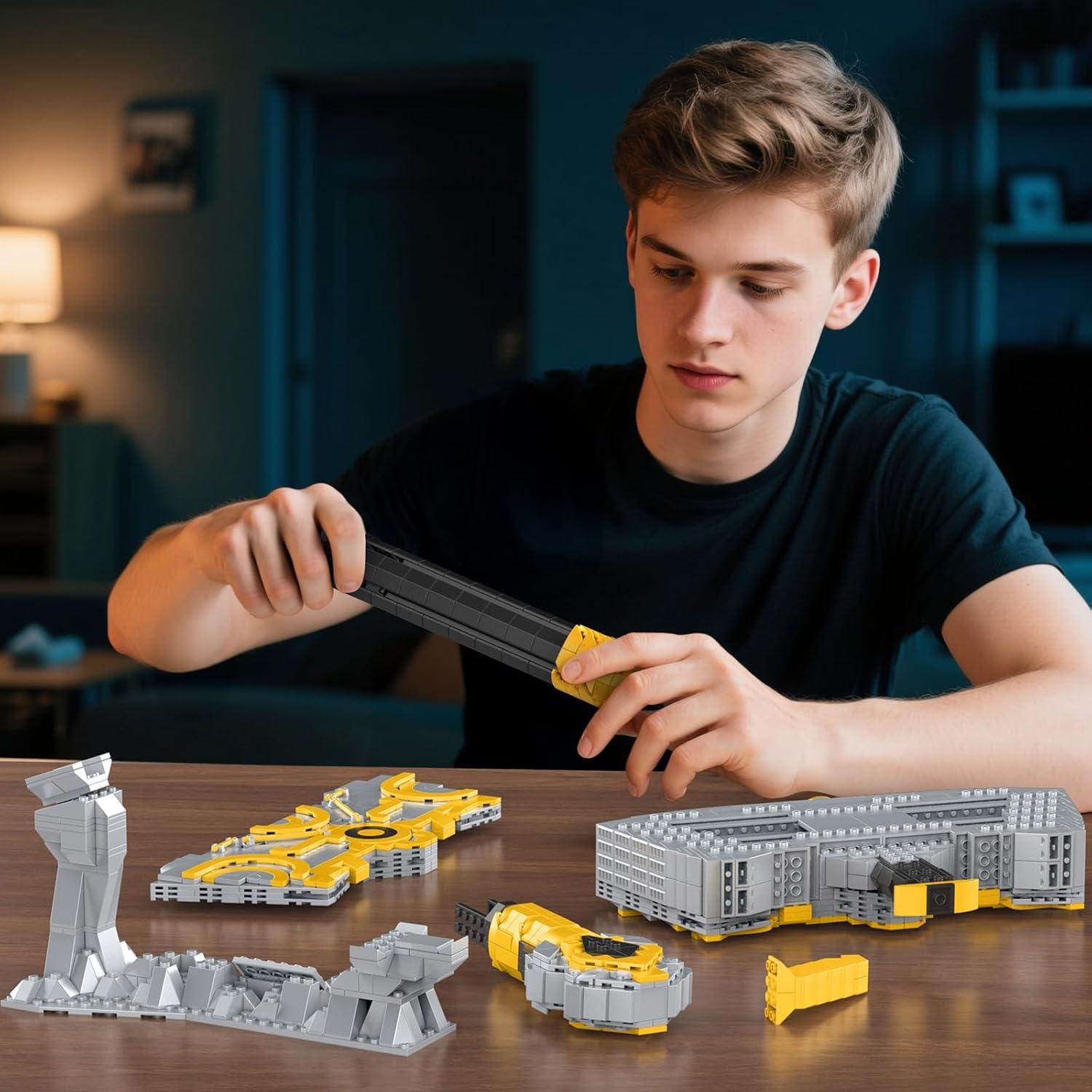 Juego de Bloques de Construcción Martillo Thor Finger Rock 1317 Piezas