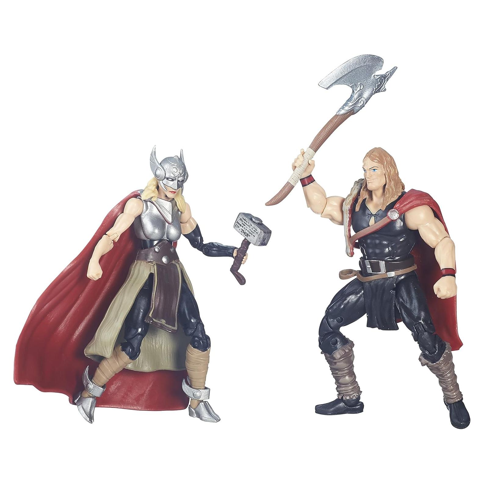 Figuras de Acción Marvel Legends Odinson y Thor 9.5 cm